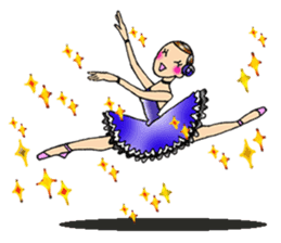 Ballet lover : Otonari-na sticker #9454062