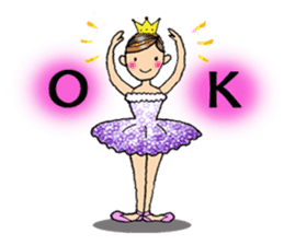 Ballet lover : Otonari-na sticker #9454067
