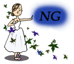 Ballet lover : Otonari-na sticker #9454068