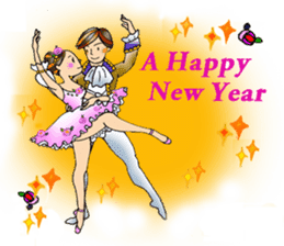 Ballet lover : Otonari-na sticker #9454087