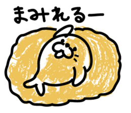 Powder covered seal sticker #9454206