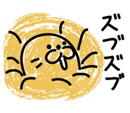 Powder covered seal sticker #9454241