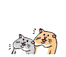 Hammy & Jumpy sticker #9454284