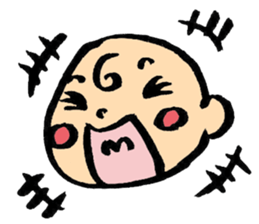 kawaii Japanese baby sticky sticker #9454558