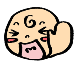 kawaii Japanese baby sticky sticker #9454560