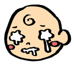 kawaii Japanese baby sticky sticker #9454563