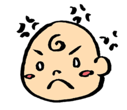 kawaii Japanese baby sticky sticker #9454565