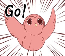 Twink owl English edition sticker #9454808