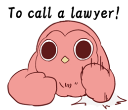 Twink owl English edition sticker #9454844