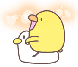 birds family sticker #9455237