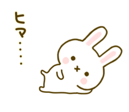 Rabbit Strawberry 7 sticker #9455347