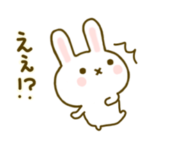 Rabbit Strawberry 7 sticker #9455348