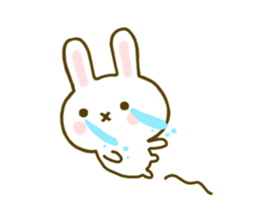 Rabbit Strawberry 7 sticker #9455355