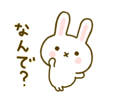 Rabbit Strawberry 7 sticker #9455360