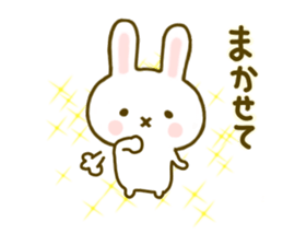 Rabbit Strawberry 7 sticker #9455363