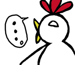 Chicken -san and friends sticker #9455608