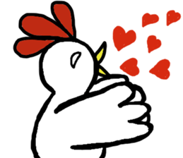 Chicken -san and friends sticker #9455623