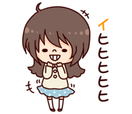 I want to be a cute girl sticker #9455672