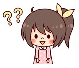 I want to be a cute girl sticker #9455683