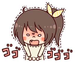 I want to be a cute girl sticker #9455686