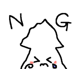 Squid baby sticker #9455811