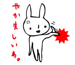 rabbit world sticker sticker #9455881