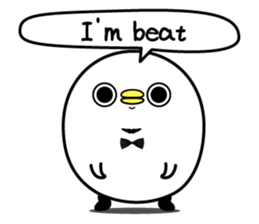 Higepiyo(English) sticker #9456048