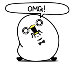 Higepiyo(English) sticker #9456063