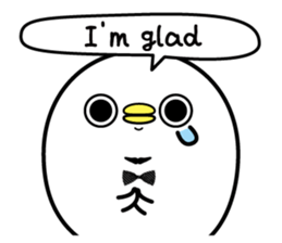 Higepiyo(English) sticker #9456064