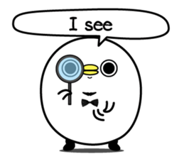 Higepiyo(English) sticker #9456065