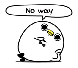 Higepiyo(English) sticker #9456078