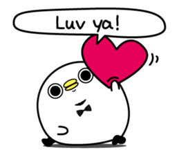 Higepiyo(English) sticker #9456085