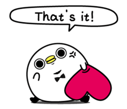 Higepiyo(English) sticker #9456086