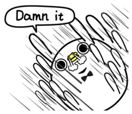 Higepiyo(English) sticker #9456087