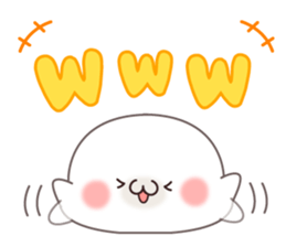 The seal talked by a respect language2 sticker #9456152