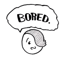 Tim and Jim speak in English sticker #9456433