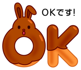 Chocolate rabbits sticker #9456489