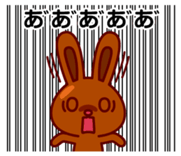 Chocolate rabbits sticker #9456521