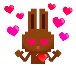 Rabbit Chocolate sticker #9456888