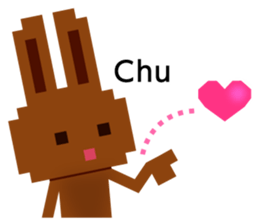 Rabbit Chocolate sticker #9456901
