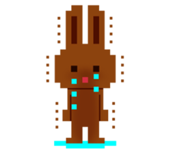 Rabbit Chocolate sticker #9456907