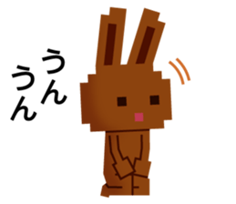 Rabbit Chocolate sticker #9456922