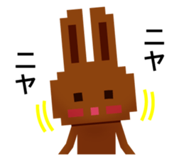Rabbit Chocolate sticker #9456923