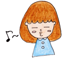 Girl and sometimes panda. part 2. sticker #9457107