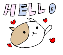 English Love cats stickers. sticker #9457249