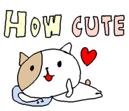 English Love cats stickers. sticker #9457250