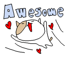 English Love cats stickers. sticker #9457258