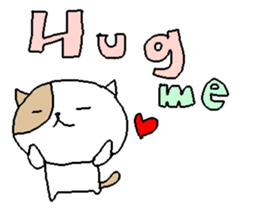 English Love cats stickers. sticker #9457270