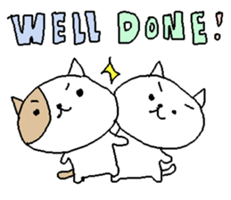 English Love cats stickers. sticker #9457275