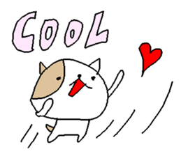 English Love cats stickers. sticker #9457284